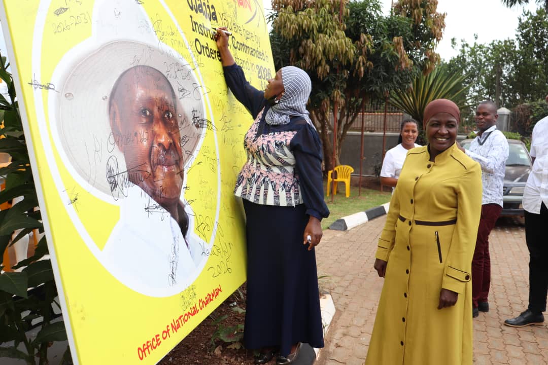 Kampala minister Minister Kabanda has endorsed the presidency of President Yoweri Museveni